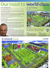 In award-winning work for United Utilities, we developed a high-impact visual analogy to launch the company’s new strategy